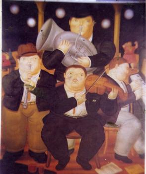 Fernando Botero : Four Musicians